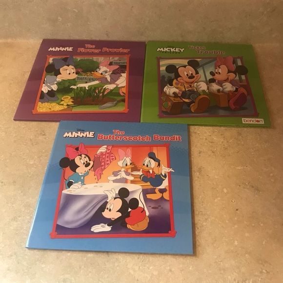 Disney Mickey & Minnie Book Set of 3